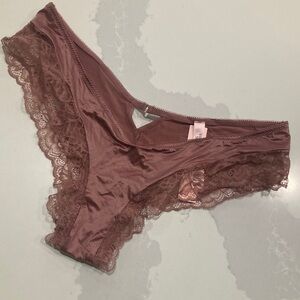 Victoria's Secret Mauve Lace Panties